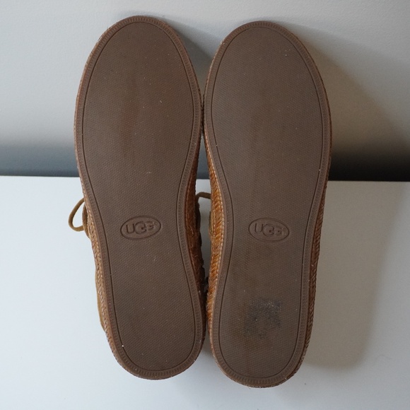 Women’s UGG Boot Reid - Chestnut LIKE NEW size 9.5 - Picture 5 of 5